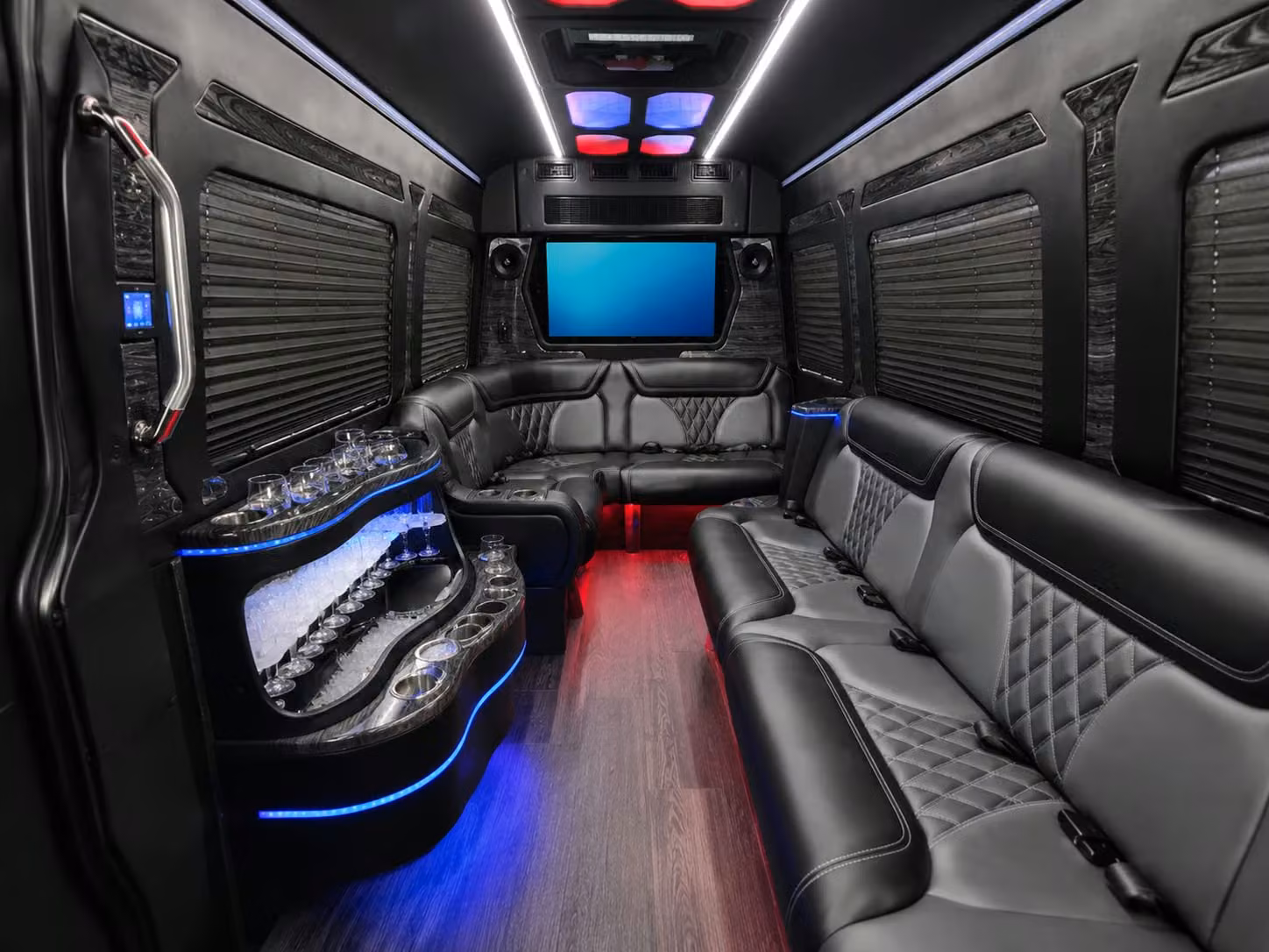 sprinter limousine inside