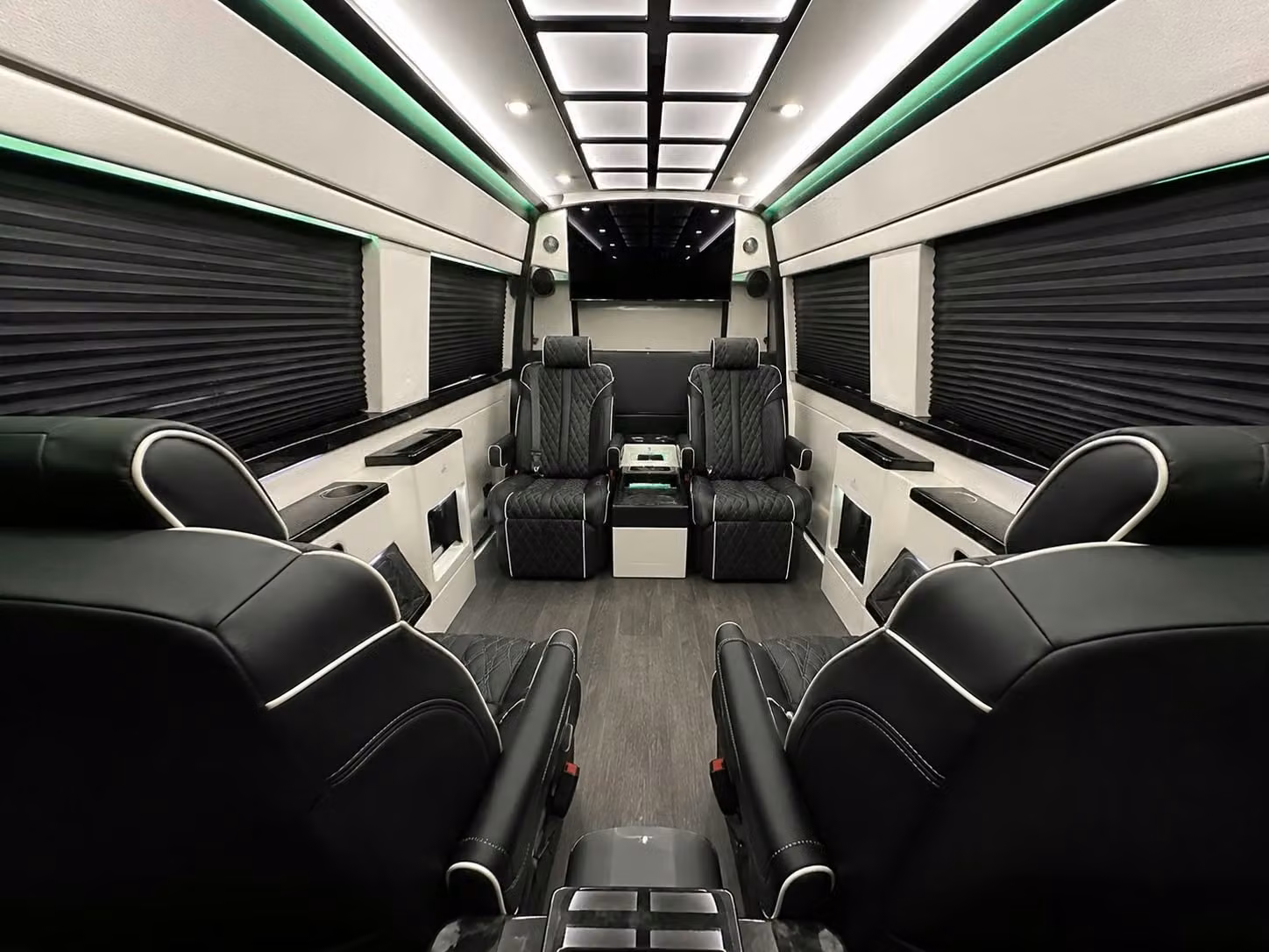 sprinter van with driver interior